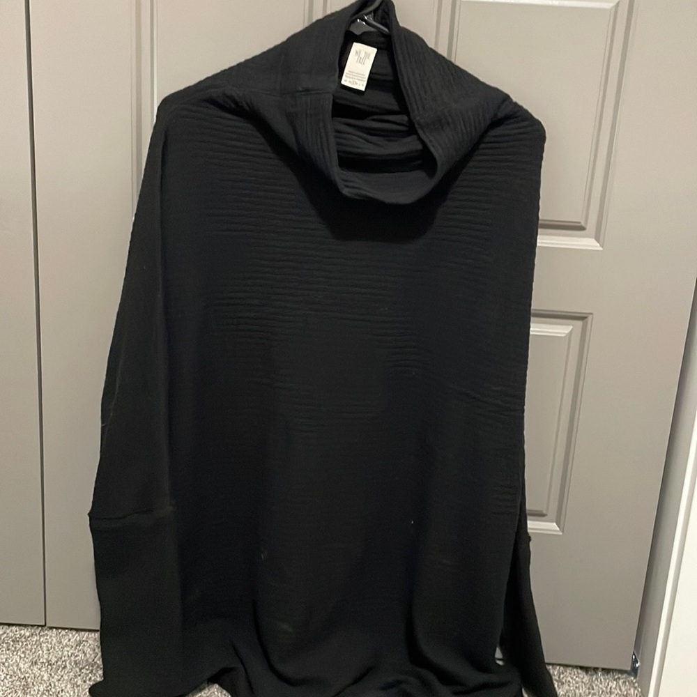 Free people black tunic/dress size small.